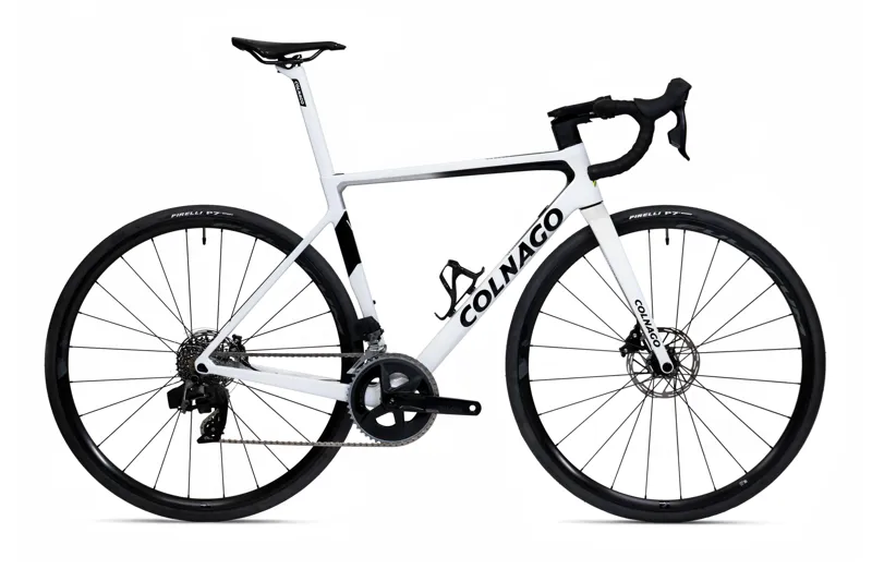 Colnago V3 Disc 2023 Carbon Road Bike Rival AXS White Black MKWK